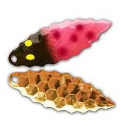 Ladybug Gold Serrated Willow Blade