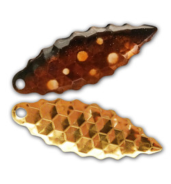 Turtle Gold Serrated Willow Blade