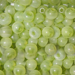 Limeade Glass Beads
