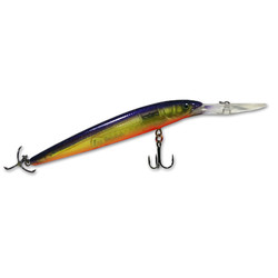 Purple Back Custom Rapala Husky Jerk