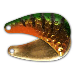 Perch Tiger Gold Hatchet Blade