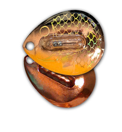 Golden Shiner Copper Rattler Blade