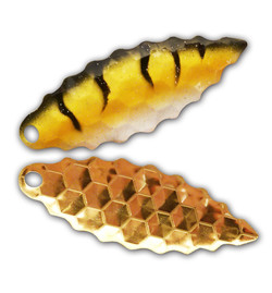 Bumblebee Gold Serrated Willow Blade