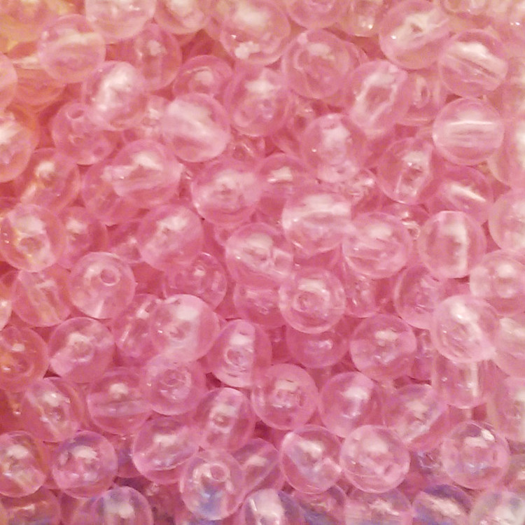Pink beads on sale