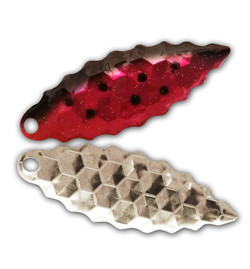 Spotted Bark Nickel Serrated Willow Blade