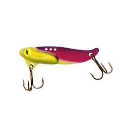 Purple Grinder Blade Bait