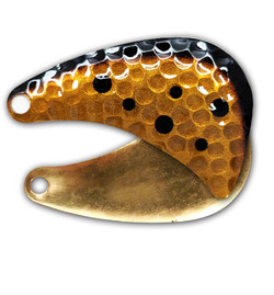 Rustic Spots Gold Hatchet Blade