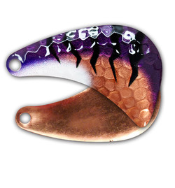 Purple Tiger Copper Hatchet Blade