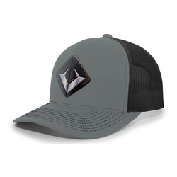 Viper Patch Trucker Snap Back Cap Graphite/Black