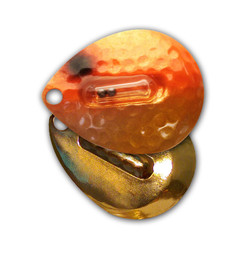 Goldfish Gold Hammered #4 Rattler Blade