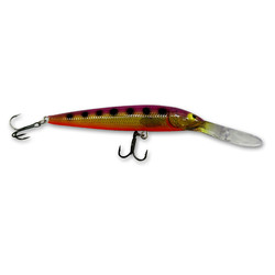 Spotted Sunrise Custom Rapala Husky Jerk