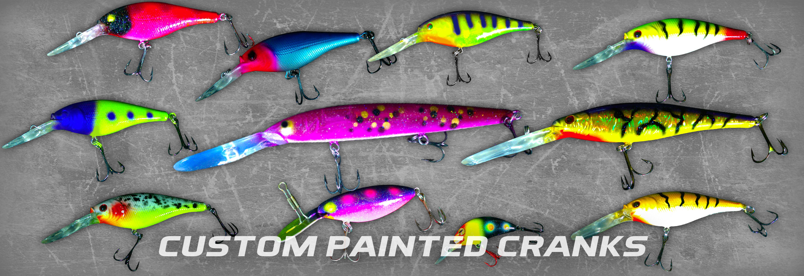 Custom Walleye Fishing Lures