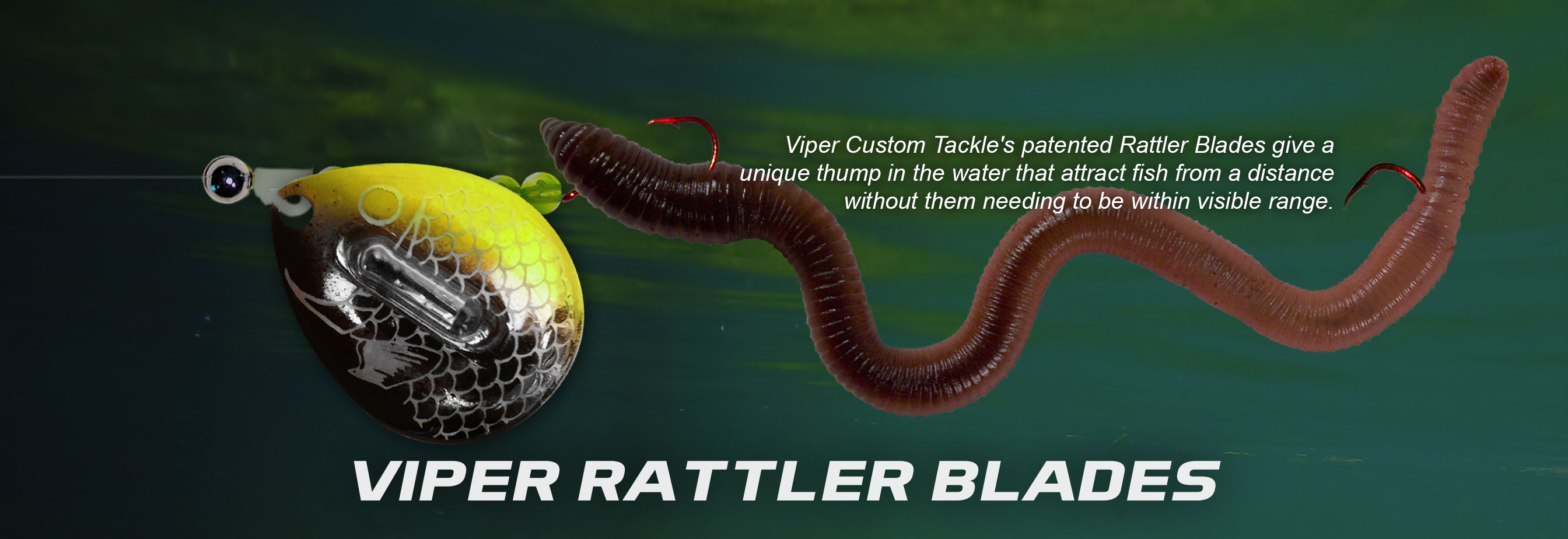Viper Custom Tackle Rattler Blades
