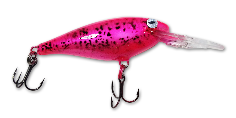 Custom Painted KO VISION STYLE 95MM JERKBAIT- RED FIN SHAD 海外