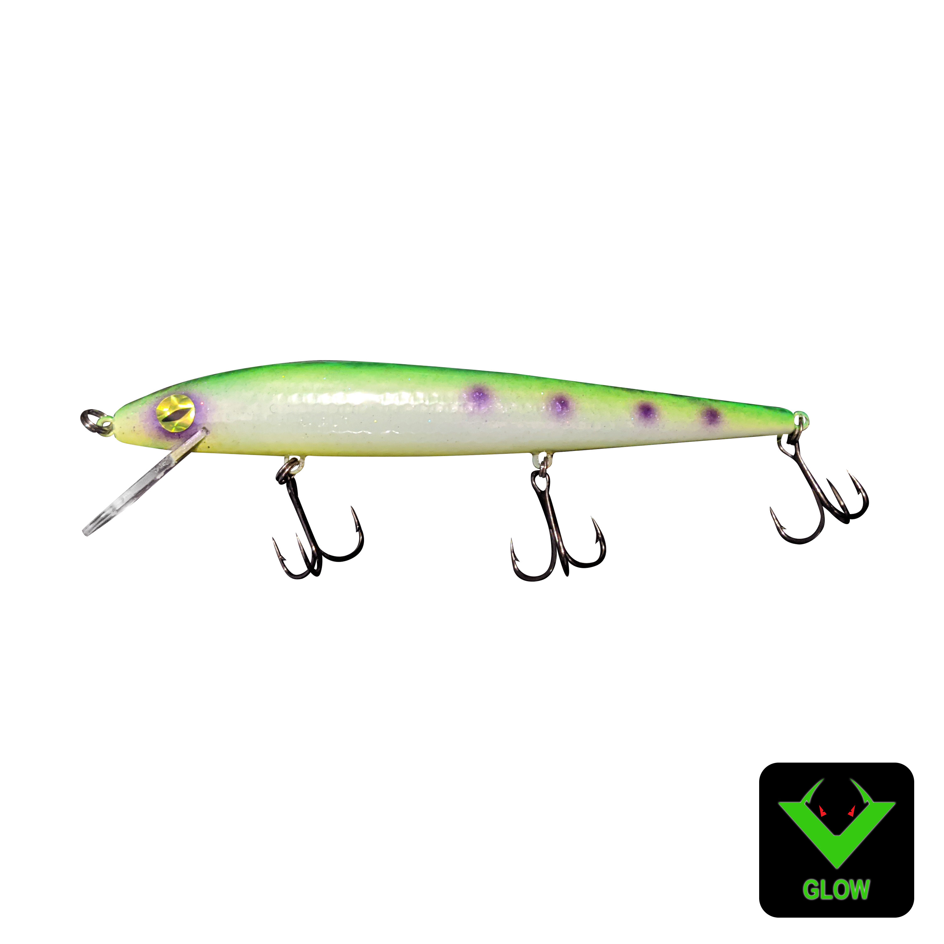 Brouhaha Glow Viper Custom Tackle Design